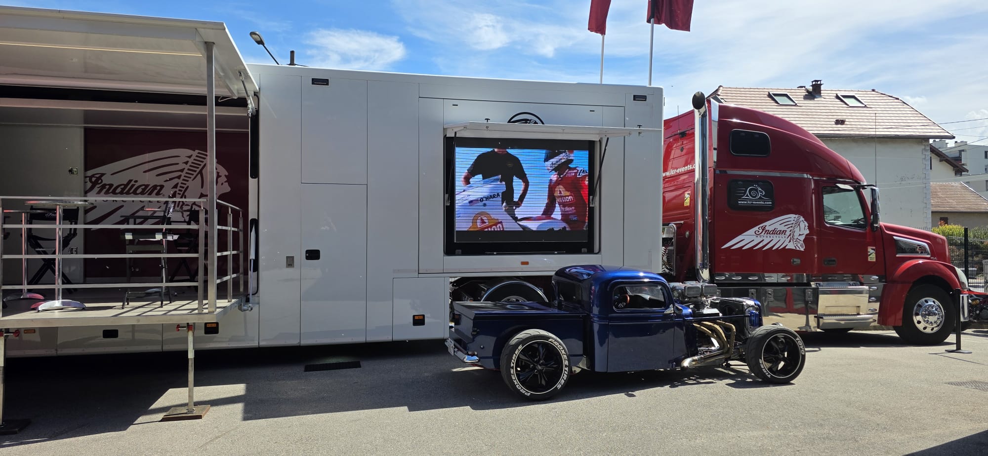 Roadshow-tournée événementielle