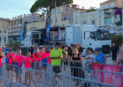 location camion podium