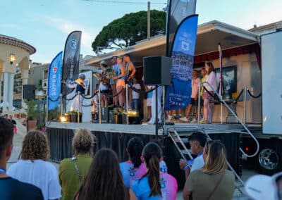 location camion podium